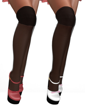 Second Life Marketplace - Sexy Knee high stockings with pumps